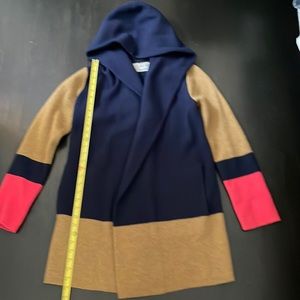 Anthropologie Field Flower Long Sweater Coat XS